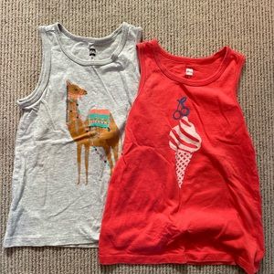 Tea Company tank top pair size 5
